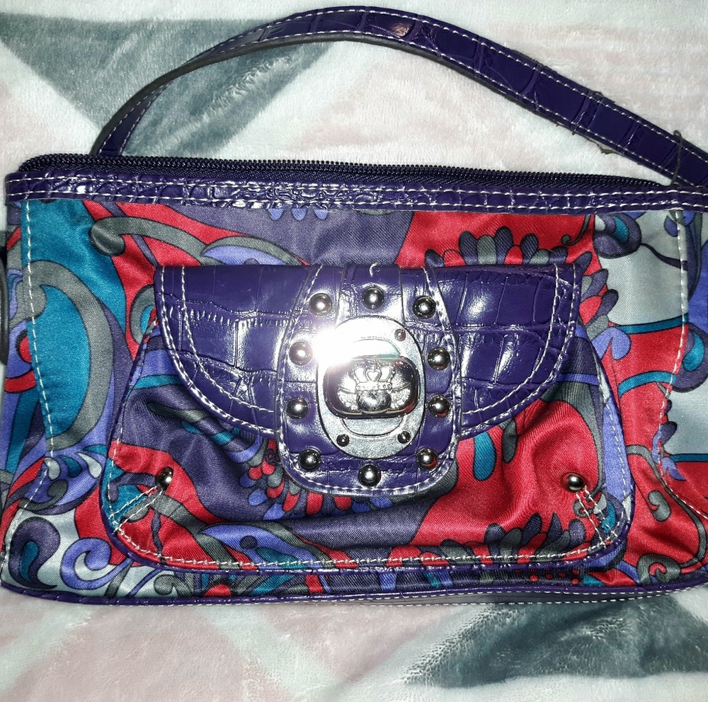 New! Kathy Van Zeeland Purse w/ Built In Wallet